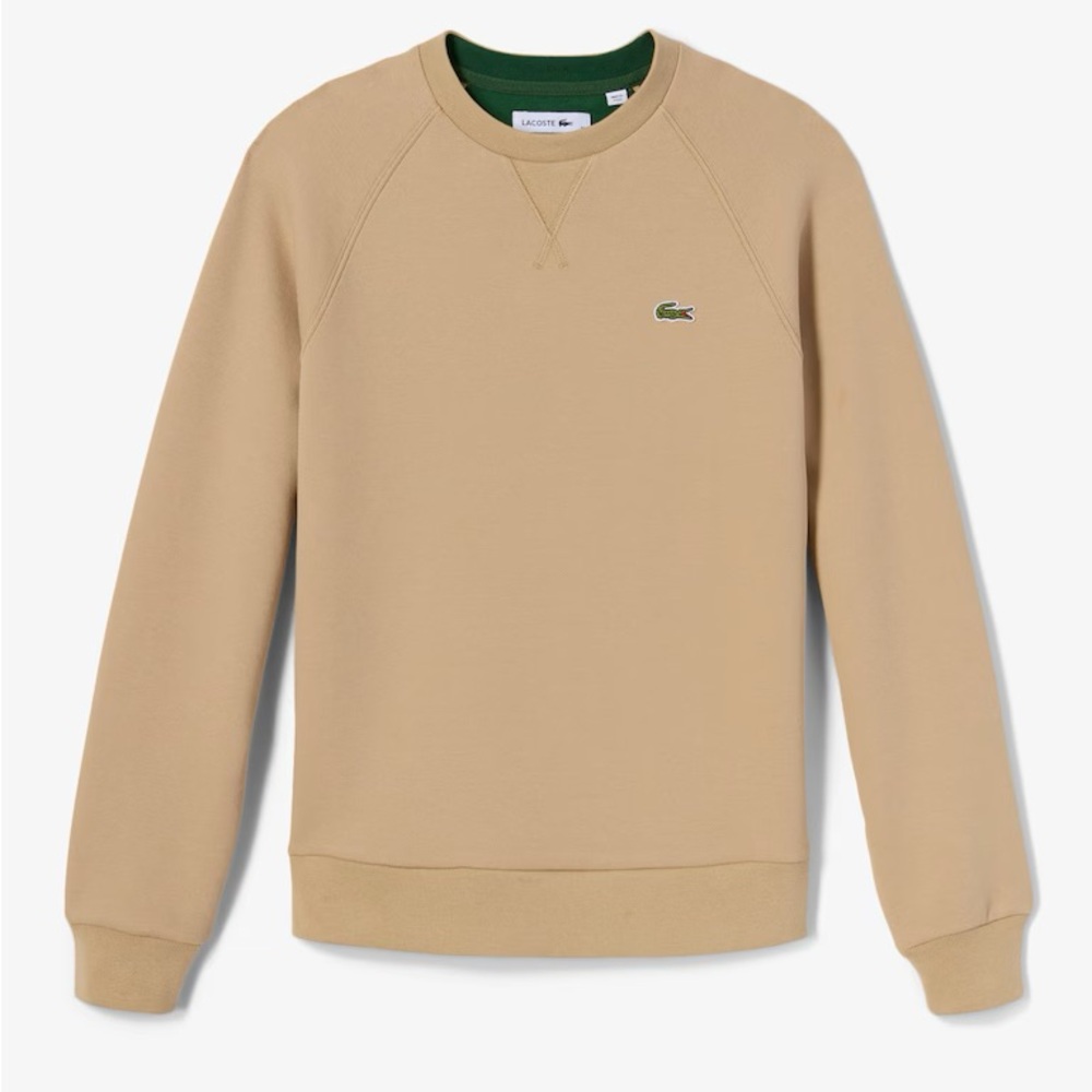 Lacoste Women’s Crew Neck Piqué Sweatshirt